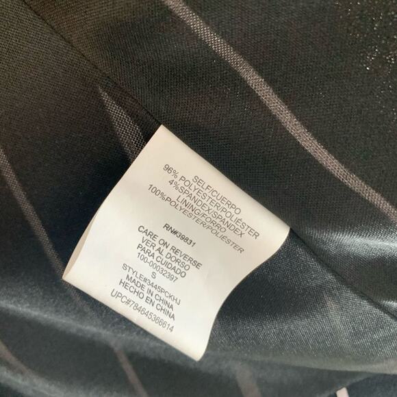 Sequin Hearts black white stripe blazer - Picture 4 of 7